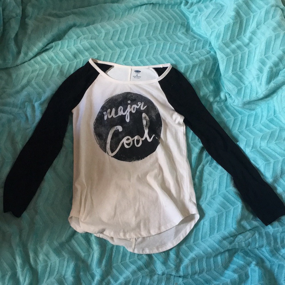 White major cool long sleeved (lightly worn)